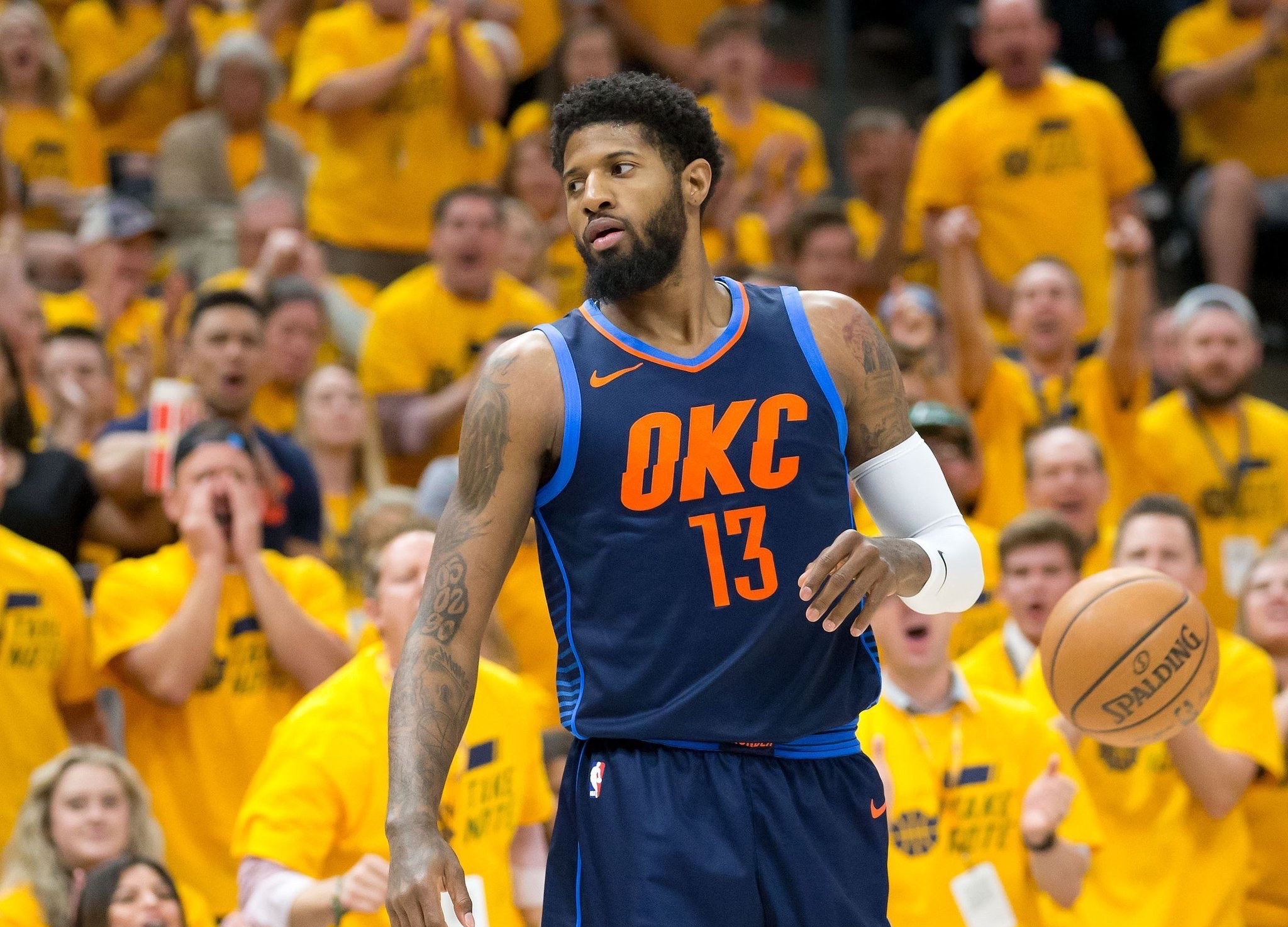 步行者逆转魔术,乔治制霸全场 步行者逆转魔术,乔治制霸全场