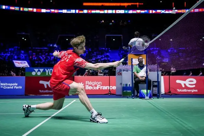 中国羽毛球队翻盘日本羽毛球队，安赛龙送出助攻