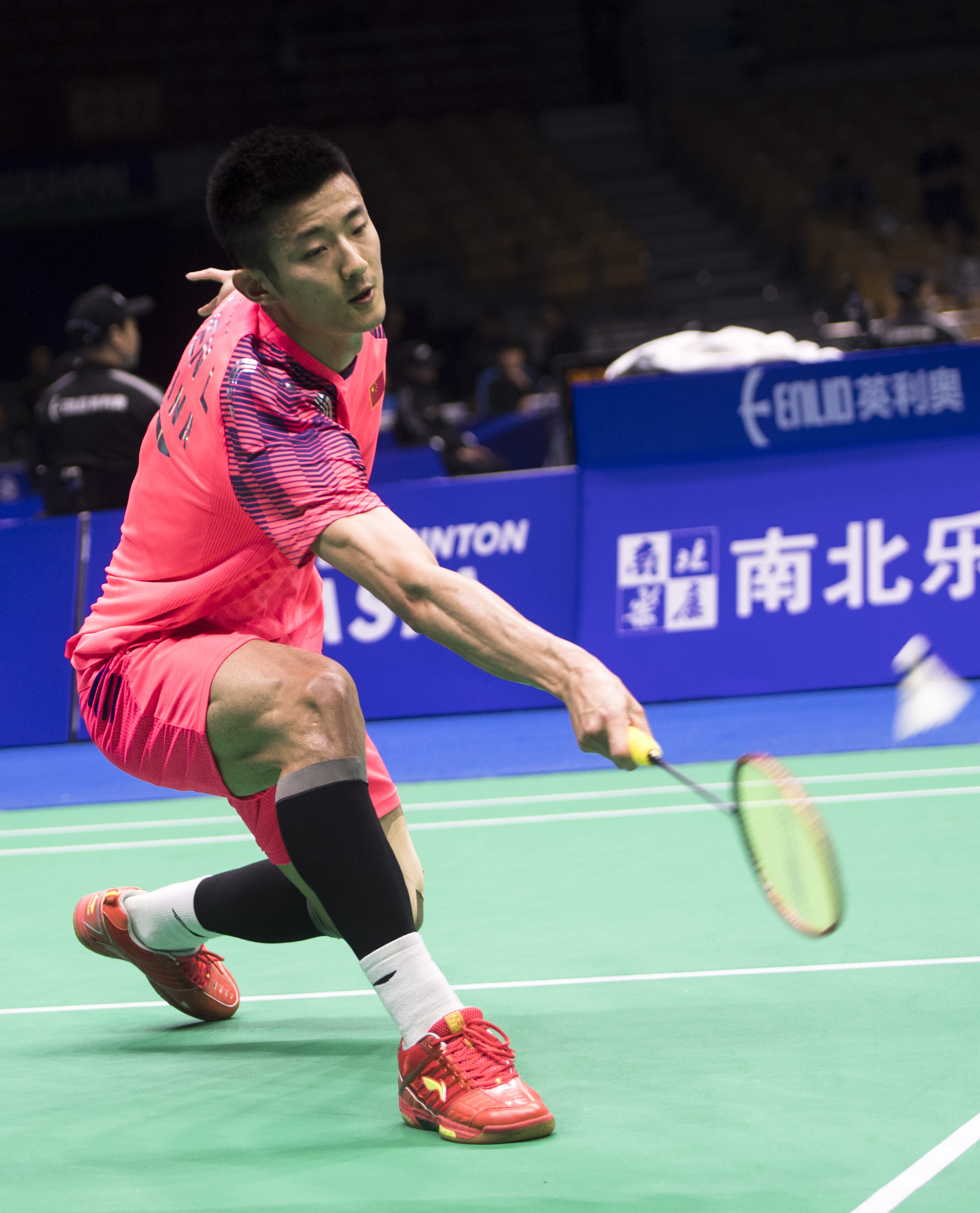 中国羽毛球队轻取英格兰羽毛球队，谌龙打破历史纪录的简单介绍