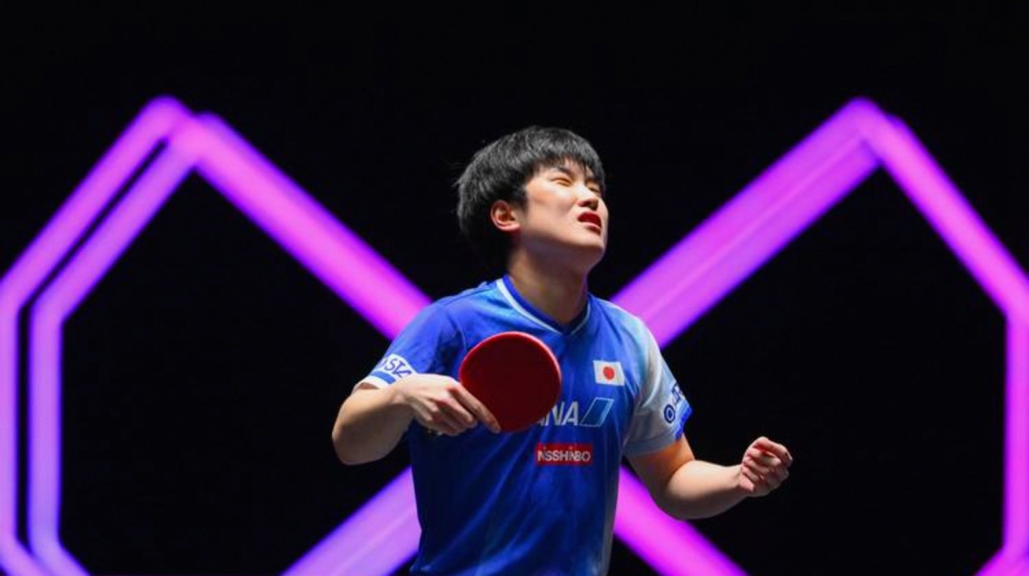 日本队逆转德国队,张本智和状态火热 日本队逆转德国队,张本智和状态火热