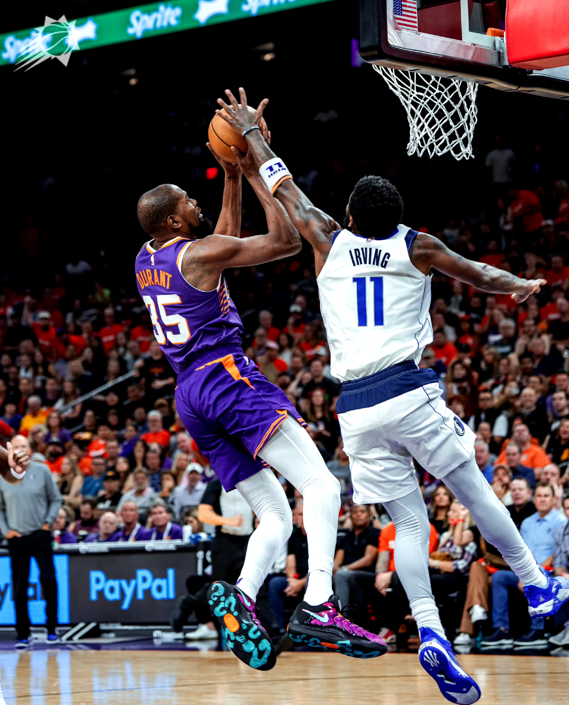 骑士力克猛龙，杜兰特高光表现